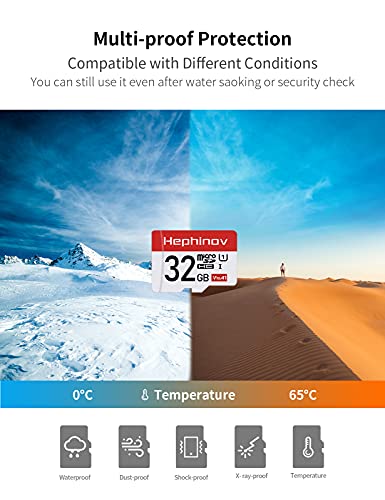 Hephinov-Micro-SD-Card-32GB-MicroSDHC-Up-to-90MBsR-SD-Adapter-with-A1-C10-U1-V10-Full-HD-Memory-Card-for-Camera-Smartphone-Drone-Dash-Cam-Gopro