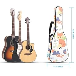 Housse de transport étanche pour guitare avec bandoulière réglable Motif champignons et feuilles d’automne, Multicolore… - Les Beatles, Paul McCartney, John Lennon, RIngo Starr, George Harrison Housse de transport étanche pour guitare avec bandoulière réglable Motif champignons et feuilles d'automne, Multicolore… – Image 5