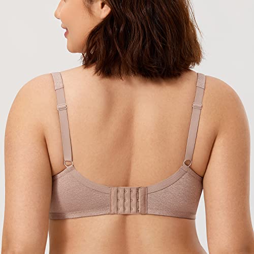 CALVENA Women's Full Sling Lightly Padded Underwire Maternity Nursing Bra for Breastfeeding4