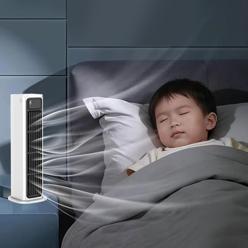 Ventilateur de bureau portable USB 3600 mAh pour circulation d'air mural maison