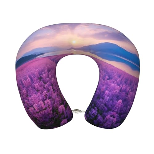 Almohada de viaje con espuma viscoelástica talla única miniatura 1