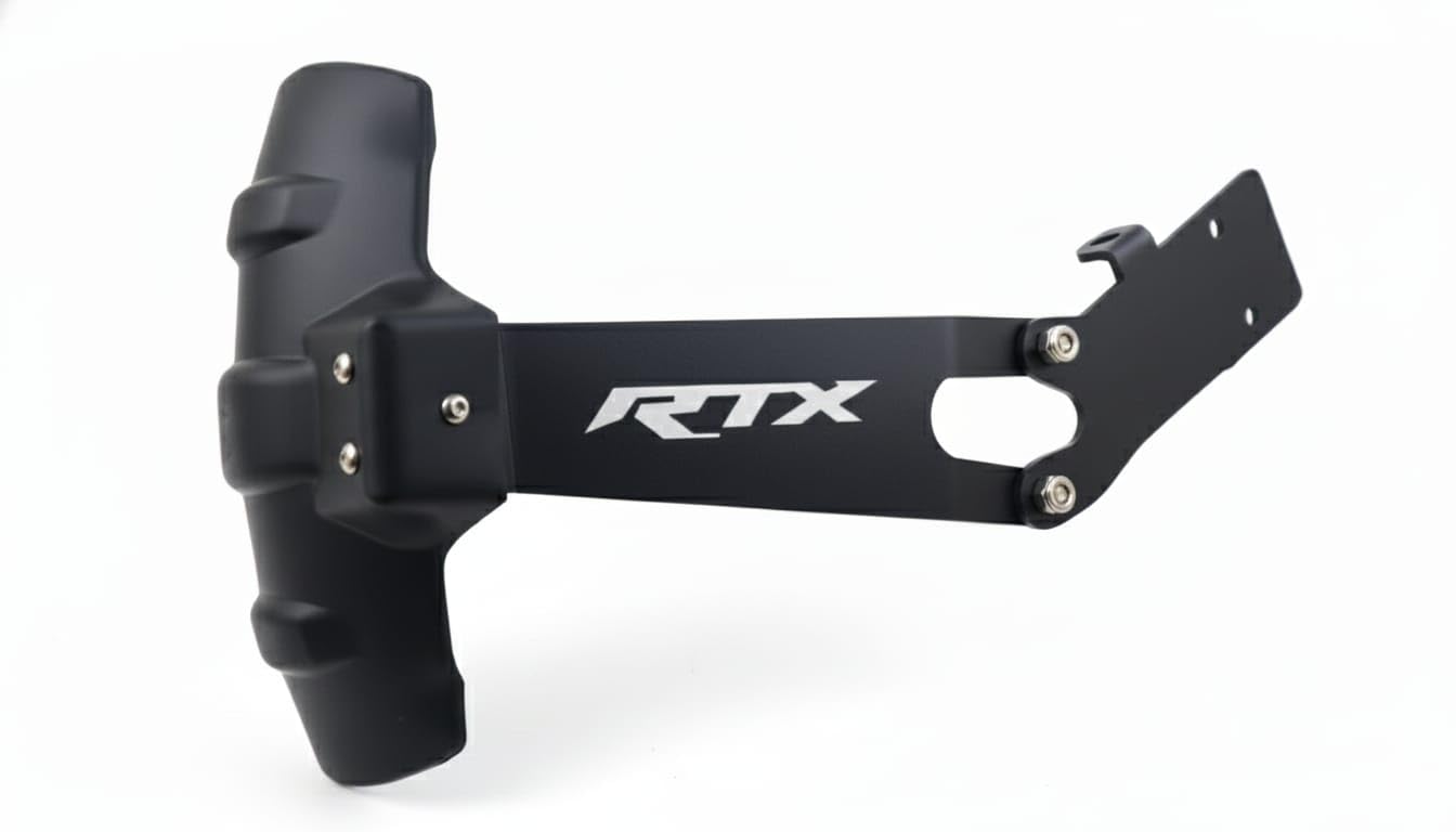 Bike Tyre Hugger Rear Mudguard Compatible with TVS RTX 300-picture-22
