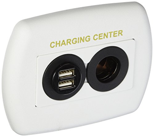 Diamond 61024USB White 12V USB Charging Center