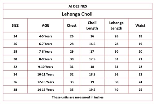 Image of AJ DEZINES Kids Ethnic Wear Silk Blend Organza Floral Printed Lehenga Choli for Girls With Dupatta