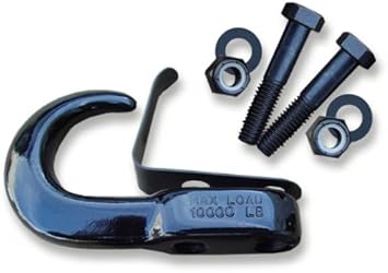 BILLET4X4 HD Tow Hooks (Black 