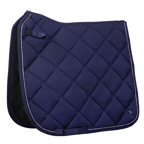 Sellepad Performnow Dressage Full tapis bleu foncé d'équitation haut de gamme