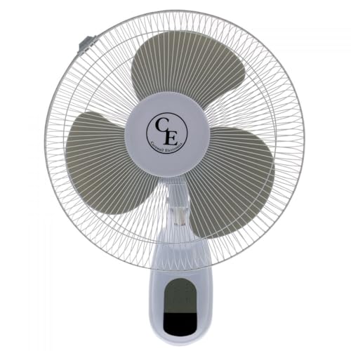 Ventilador / Circulador de aire mural + Mando Cornwall 40cm / 1900 m³/h (16WF)