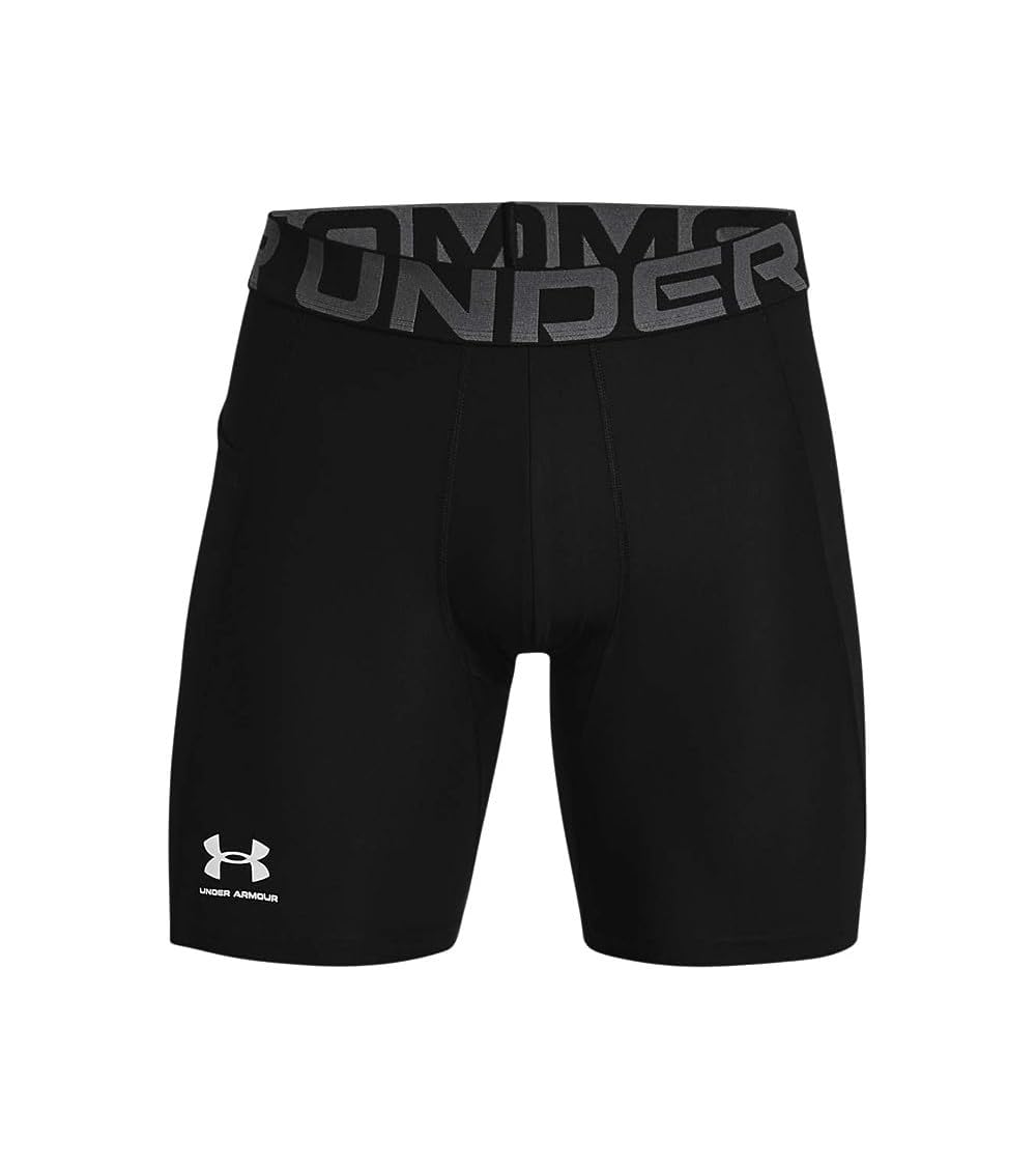 Under Armour NOS UA HG Armour Shorts-BLK,Black schwarz-Weiss - LG