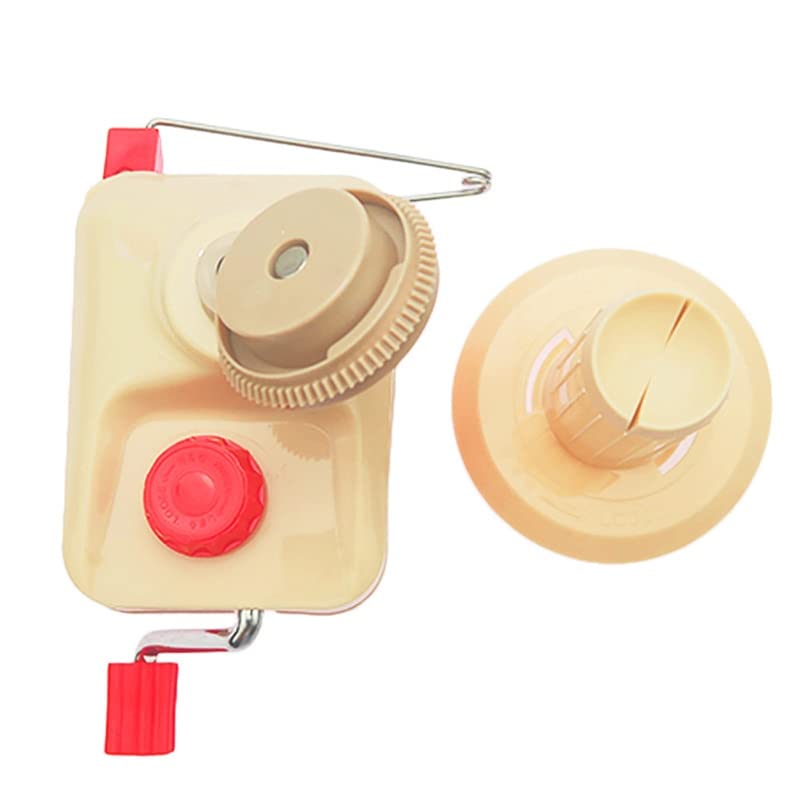Yarn String Winder, Yarn Craft Fiber Swift Coiler Ball Holder, Hand Operated Wool Thread Ball Sewing Tool, Knitting Machine for