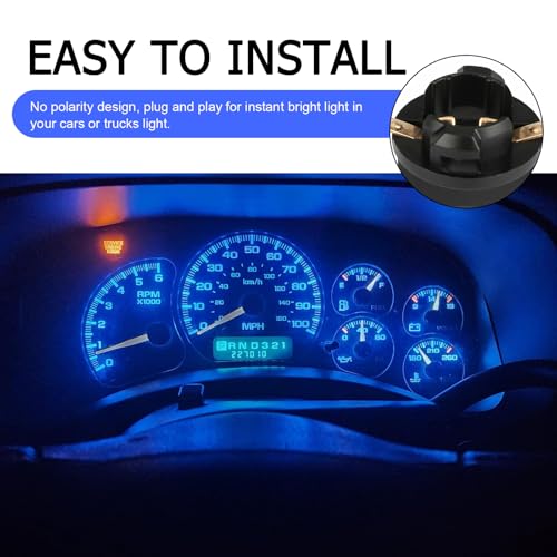 10 piezas de bombillas LED T10 para automóvil miniatura 4