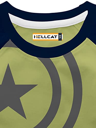 Image of HELLCAT Boys Regular Fit FullSleeve Blended Cotton Tshirt Combo Pack - DarkBlue
