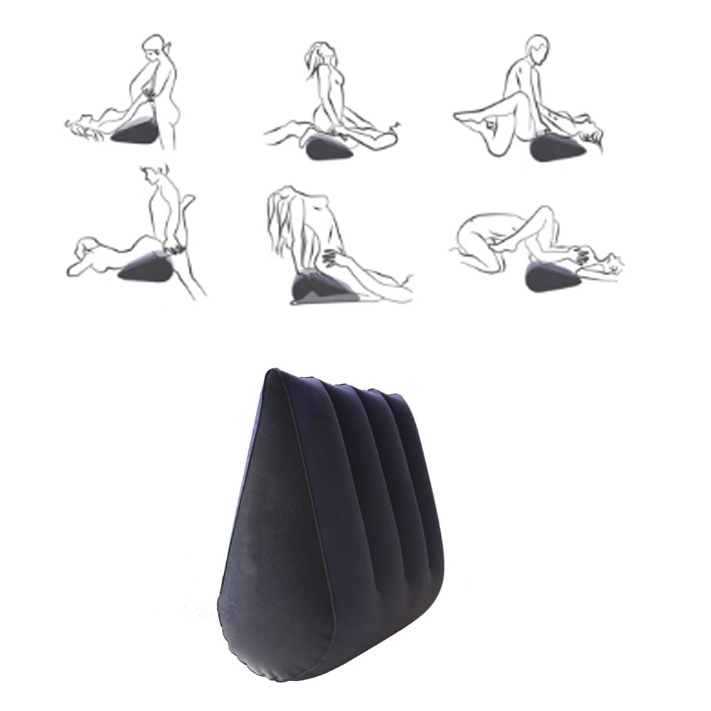 Cuscino triangolare floccato, cuscino posturale femminile, divano per assistenza alla vita