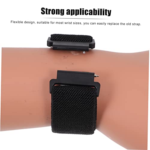 Correa de reloj de nylon ajustable elástica correa de muñequera 6