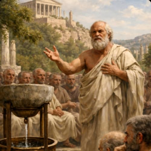 44. El juicio de S&oacute;crates.