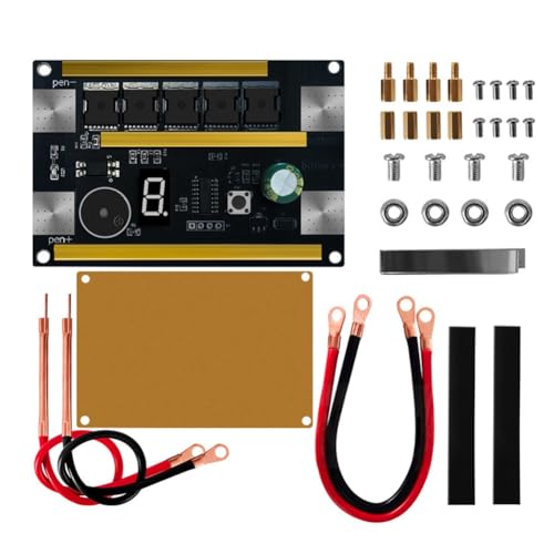 Bloepum 18650 Lithium Battery Spot Welder Parts Pen Control Board Touch Welding Machine 12V Automatic Spot 9-Speed Output Module B