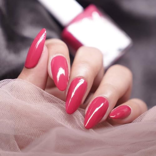 Image of Nails & More Rough Pink Nail Polish, Argan Oil-Infused Gel Shine, Subtle Pink Nails, Dusty, Warm Undertones | 10ml