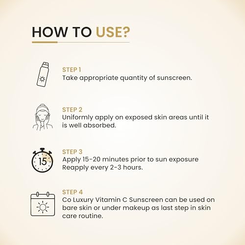 Image of CO LUXURY 1% Glutathione & Kojic Acid Sunscreen Gel | SPF 50 PA++++ | Quick Absorbing, No White Cast, Lightweight Sun Protection for All Skin Types | 50g (2)