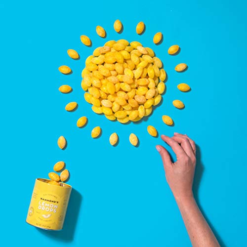 Hammond’s Candies - Old Fashioned Lemon Drops - 2-10 Ounce Tins, Natural Lemon, Handmade In Small Batches And Frosted In Sugar, Handcrafted In The Usa #TOP3