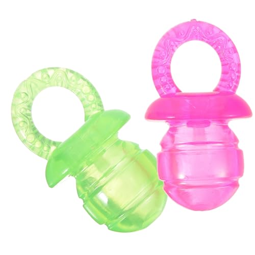 VILLFUL 2 Juguetes Masticables para Perros, Divertidos, para La Dentición De Cachorros, para La Dentición, para Perros,