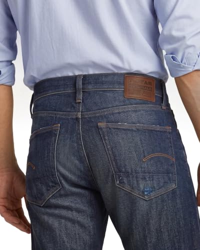 G-STAR Herren 3301 Regular Tapered Jeans, Blau (Antic nile 51003-B767-A943), 26W / 30L – Ansicht 3