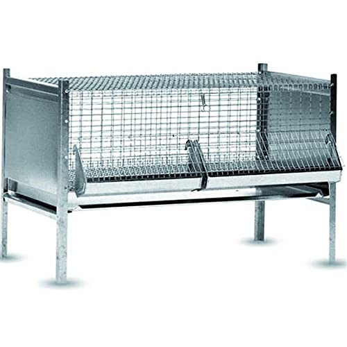 Chicken Cage Cages P/POULCINI galvanisées Art. 108 63 x 100 cm