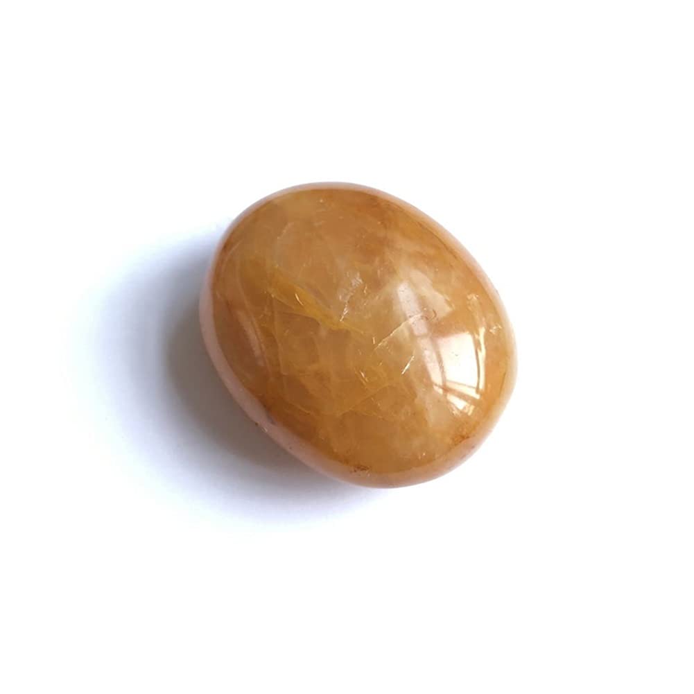 Balance 1 Stück Naturgold Heilung Kugel Stein Fallstein Handfläche Stein poliert Quarz Edelstein Glückssteine Kollektionen des Hauses