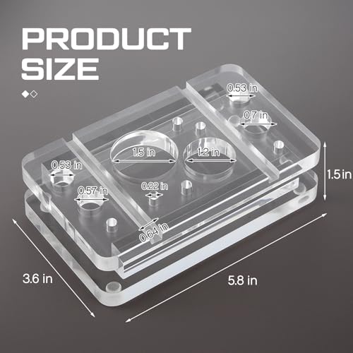 Image of Thyle 2 Pcs Pap Smear Specimen Organizer Tray, 5.8 x 3.6 x 1.5 Inch