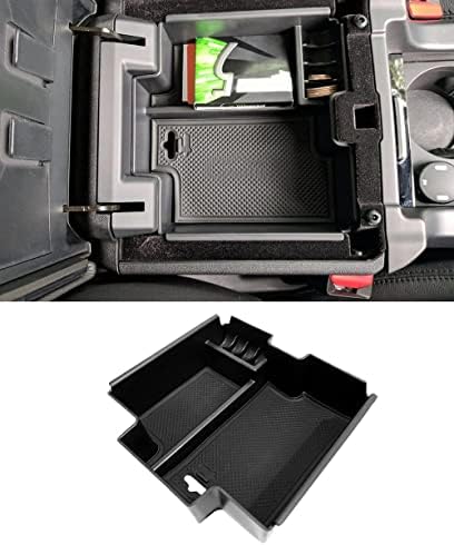Vesul Armrest Divider Secondary Storage Box Glove Pallet Center Console Organizer Tray Fits on Land Rover Discovery Sport 2015 2016 2017 2018