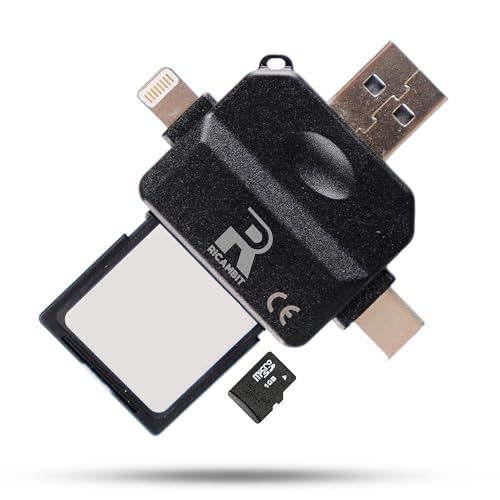 Lettore Schede SD 4 in 1 – Trasferisci Foto e