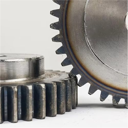 Pignon droit 1M40T engrenage acier transmission trou 15mm 45# - 5