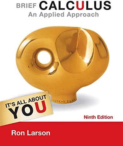 Brief Calculus: An Applied Approach