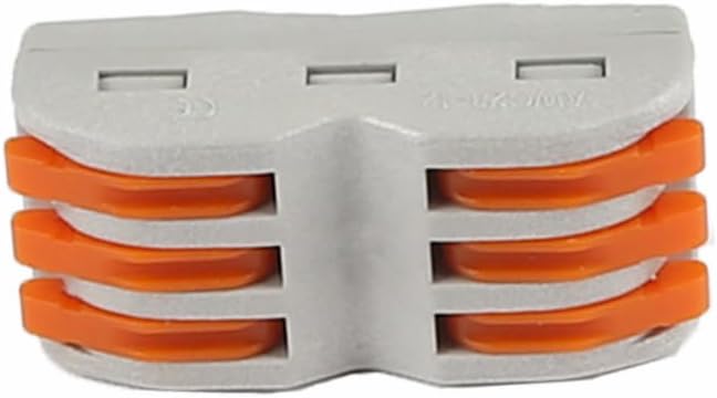 10PCS SPL-3 Electrical Wiring Terminals Household Wire Connectors Fast Terminals for Connection of Wires Lamps and Lanterns