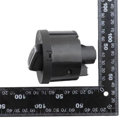 Perilla controladora interruptor luz faros con acabado premium para Golf 7 2