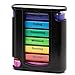 Foubiss Tablettenbox - BPA Frei - Medikamentenbox mit 7 Tage 4 Fächer - Pillendose perfekt für Unterwegs - Seniorenfreundliche Pillenbox - Tablettendose morgens,mittags oder abends