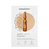 Glycolic Acid 10% + E + F ampoules by Mesoestetic, 10 * 2 ml NEW