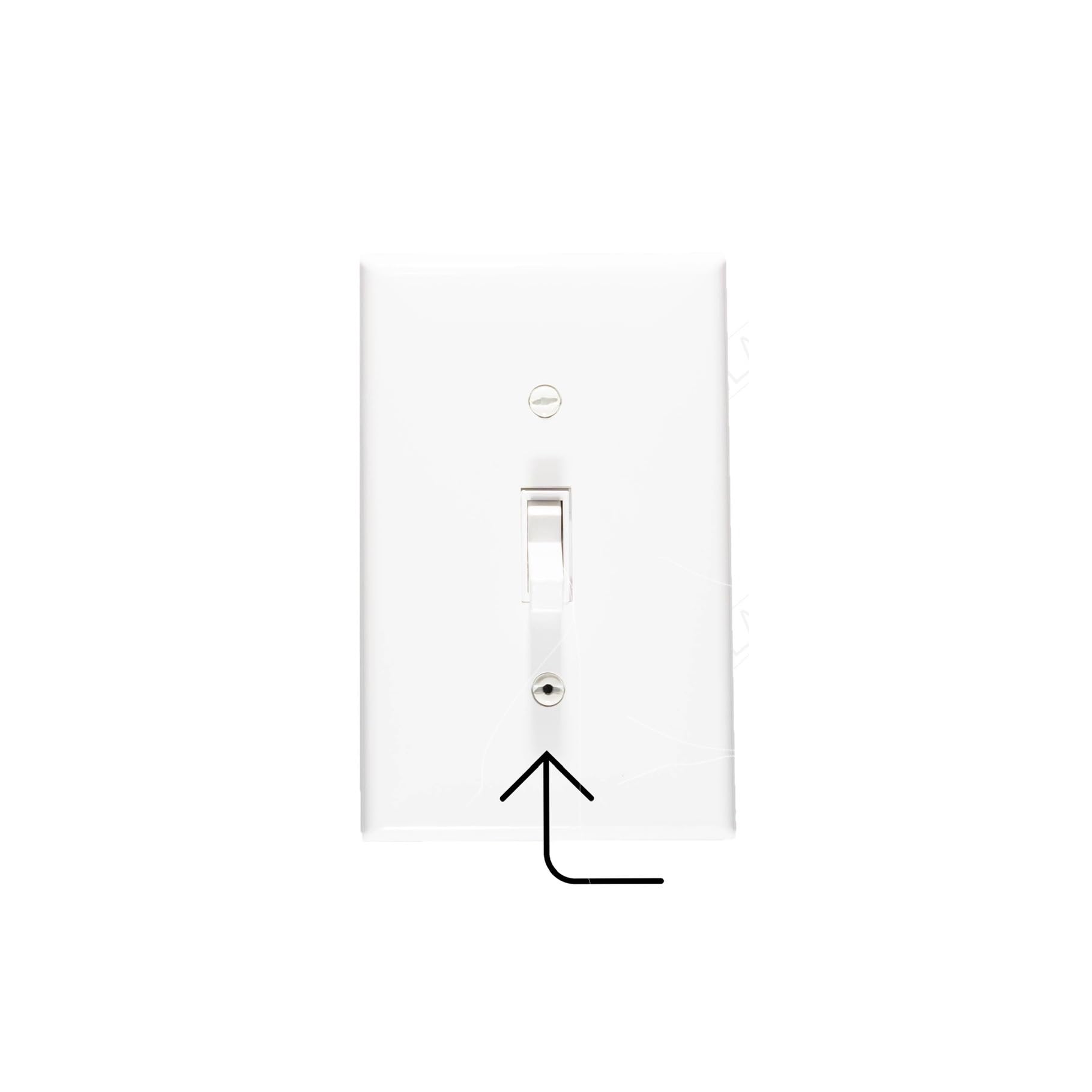 Hidden Surveillance Camera Light Switch Spy Security Camera Fully Functional Ivory