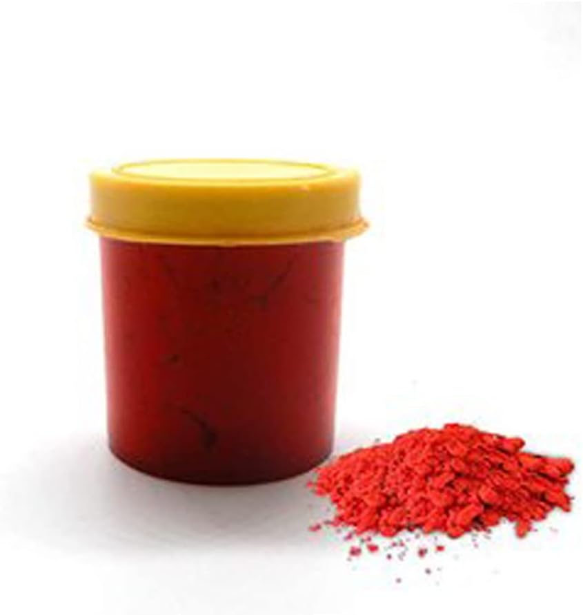 KULIA® Red Sindoor Powder 10 Gram Kumkum Box Pooja Samagri Red Power Roli Suhag Sindoor For Tilak Tika Puja Home Temple Décor Women Forehead Tikka Hindu Rituals Religious Sindur Hindu Gifts