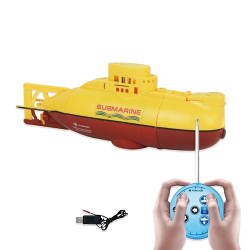 sniamo Mini RC Submarine – Waterproof Remote Control Boat Toy for Kids, Ideal Gift