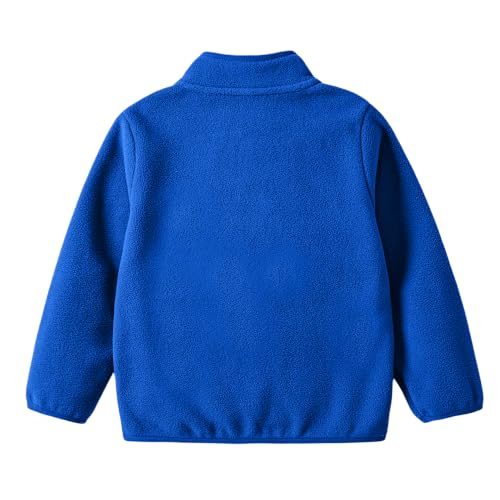Image of Toddler Boys Girls Fleece Jacket Lightweight Fall Spring 2-12 Years