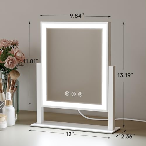 Espejo para Maquillaje con Luz y Rotación 360° miniatura 4
