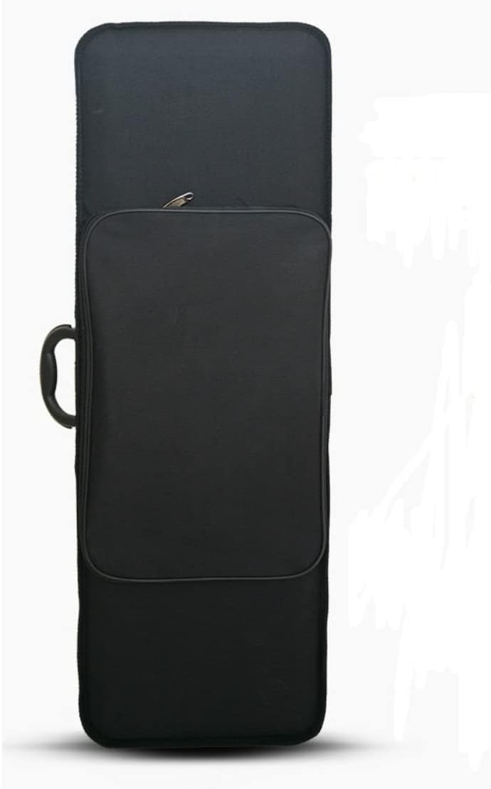 MOSLOM Nylon Black Square 4/4 Acoustic Square Violin Case & bags