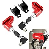 MOXRUQ 2 PCS Disc Brake Locks, Heavy Duty Bike...