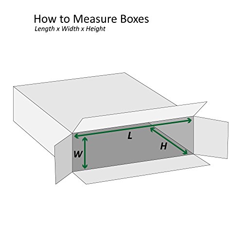 Image of Boxes Fast BFHD48824FOL Side Loading Corrugated Cardboard Boxes, 48 inch x 8 inch x 24 inch, for Shipping, Packing, Moving or Storage, Kraft (Pack of 10)