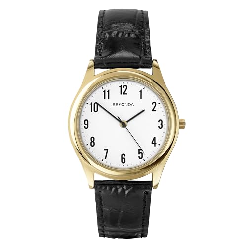 Sekonda 3623.27 - Reloj de Cuarzo para Hombres, Color Negro