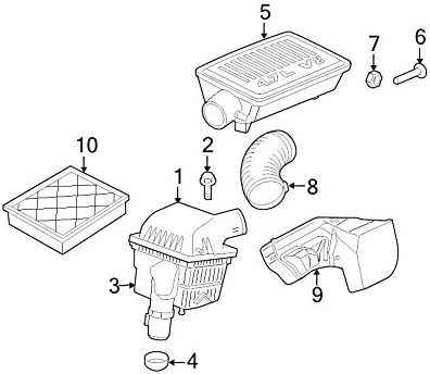 Mopar 5018777AB Air Filter