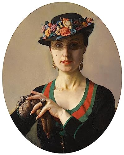 Affiche toile portrait de femme Somov pour habiller un mur vide 60x90
