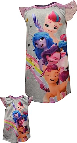 Girls My Little Pony Toddler Nightgown with Matching Doll Gown