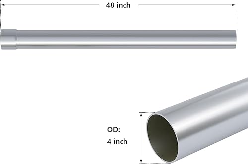 Miniatura 127 de A-KARCK Tubo de escape de 90 grados 2.5 "OD, curva de mandril de tubo de escape de acero inoxidable 304, personaliza tu propio sistema de escape