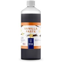 Pastry Star Vanilla Paste, 35 oz, Kosher Pareve, All-Natural Bourbon Vanilla Extract, Ground Vanilla Beans, Non-GMO, Vegan & Vegetarian Friendly, Ideal for Baking & Pastry Chefs