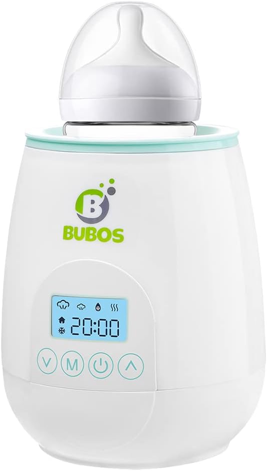 Bubos Smart Baby Bottle Warmer with Backlit LCD Real Time Display